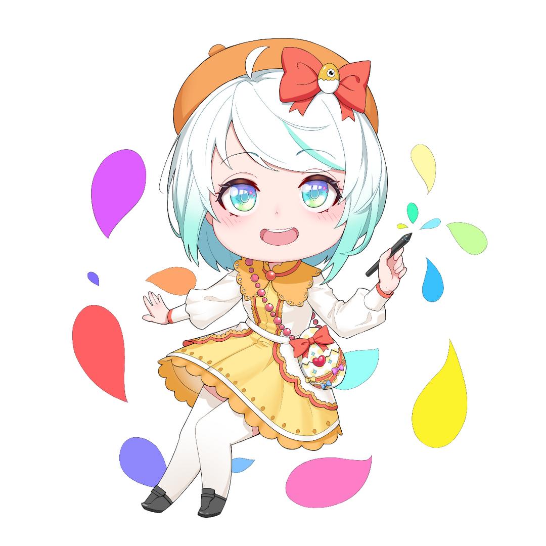 艾涂涂爱插画