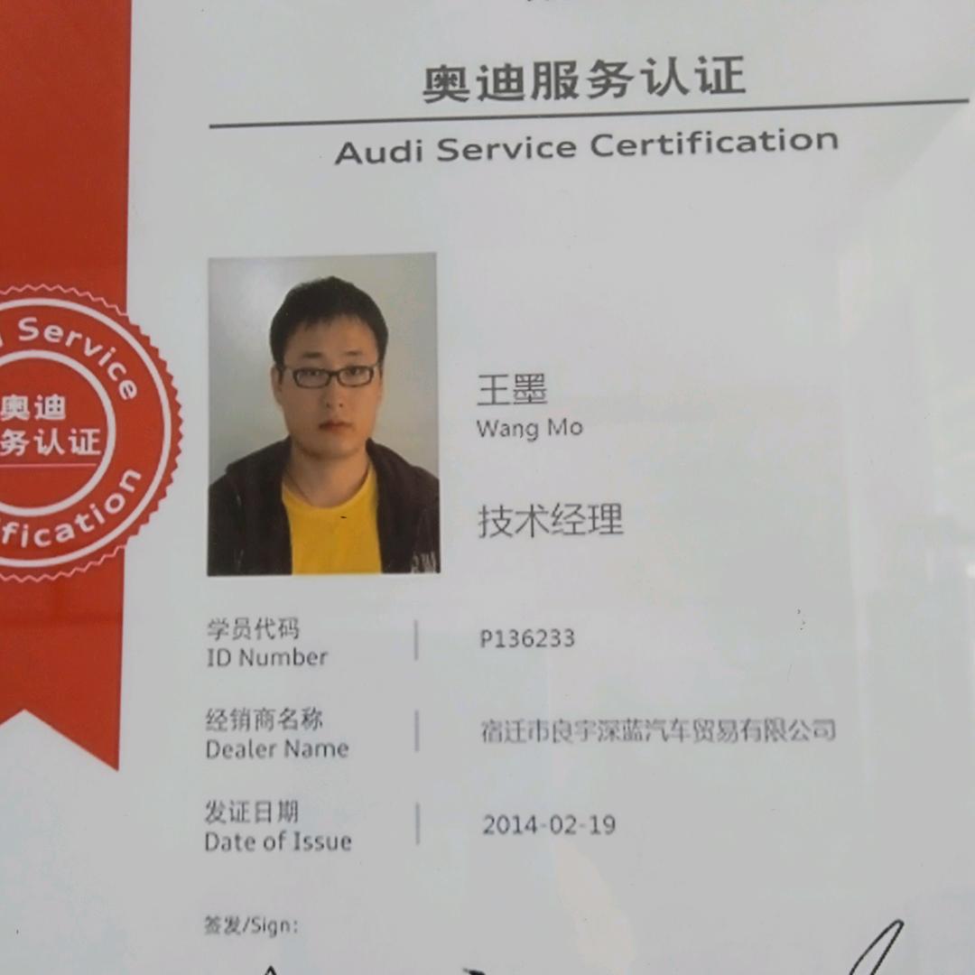 修奥迪的老师傅
